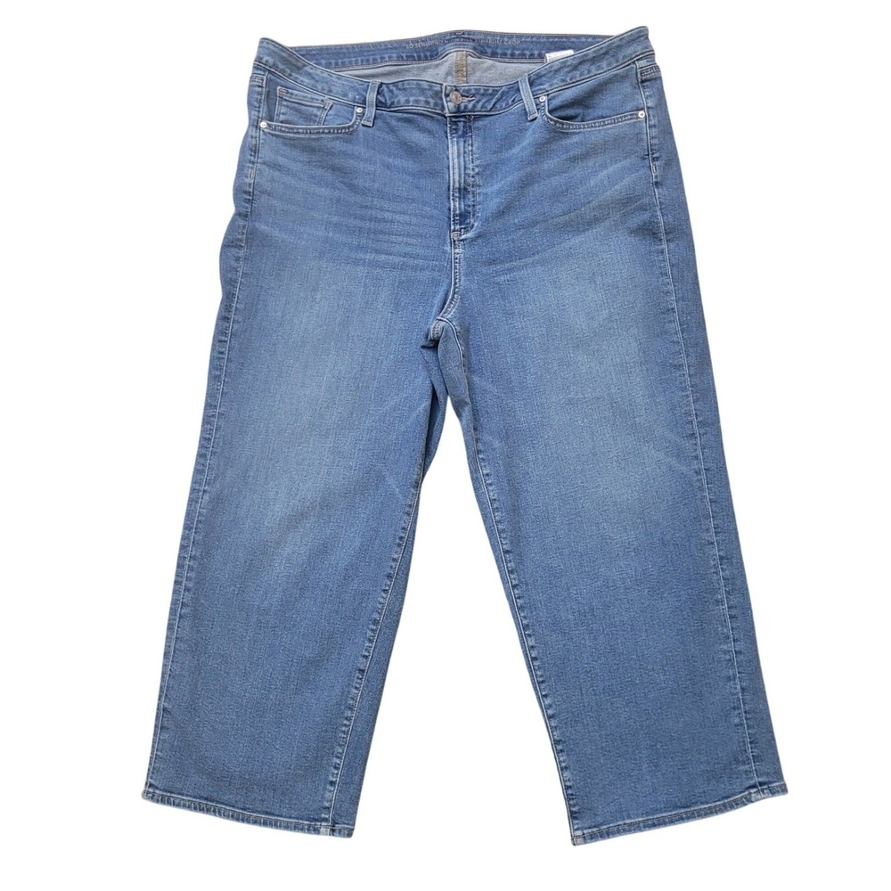 Chicos So Slimming‎ High Rise Straight Crop Jeans 18 3.5 XL